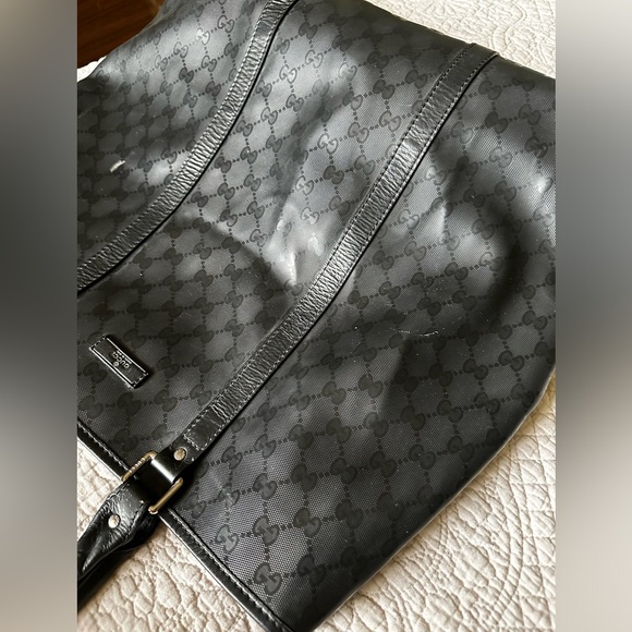 Gucci Implement black tote back Great condition Double handles black - Picture 3 of 16